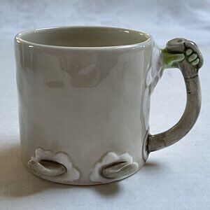 Vintage Ski Olympics Mug Fitz And Floyd Inc 1978 Coffee Mug Cup Hand